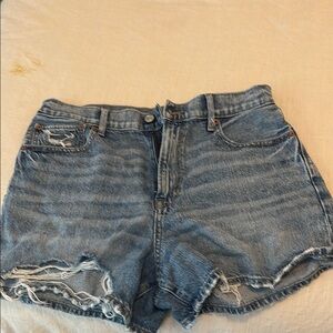 American Eagle Outfitters Light Blue Jean Shorts
